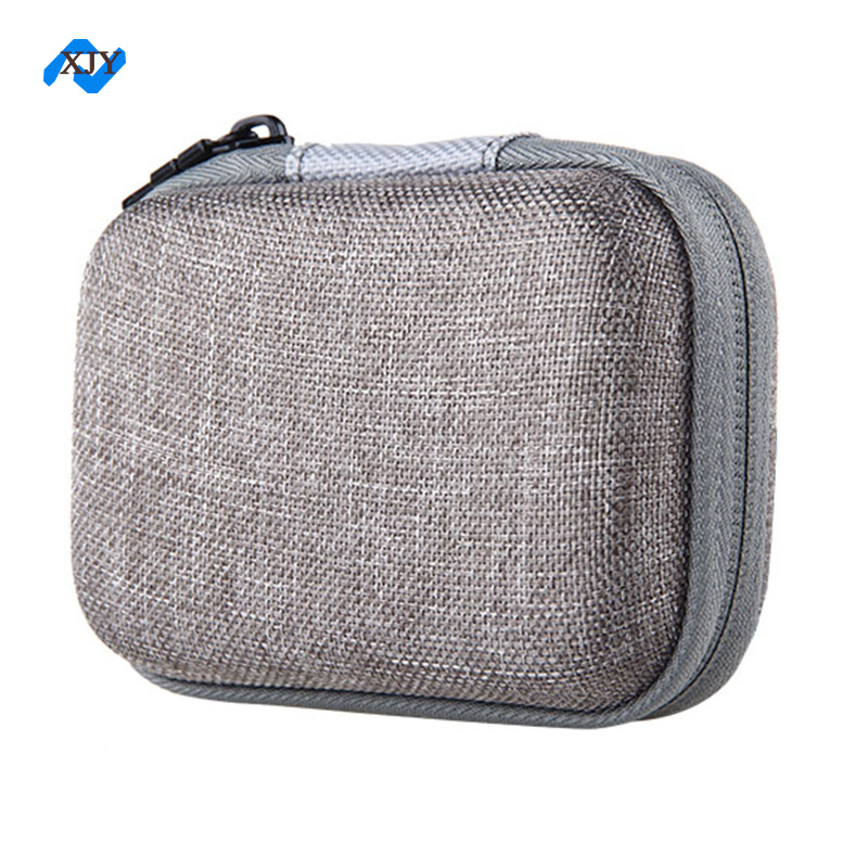 Polyester EVA Hard Case Bag Grey